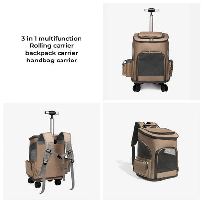 Pet Travel Bag with Wheels