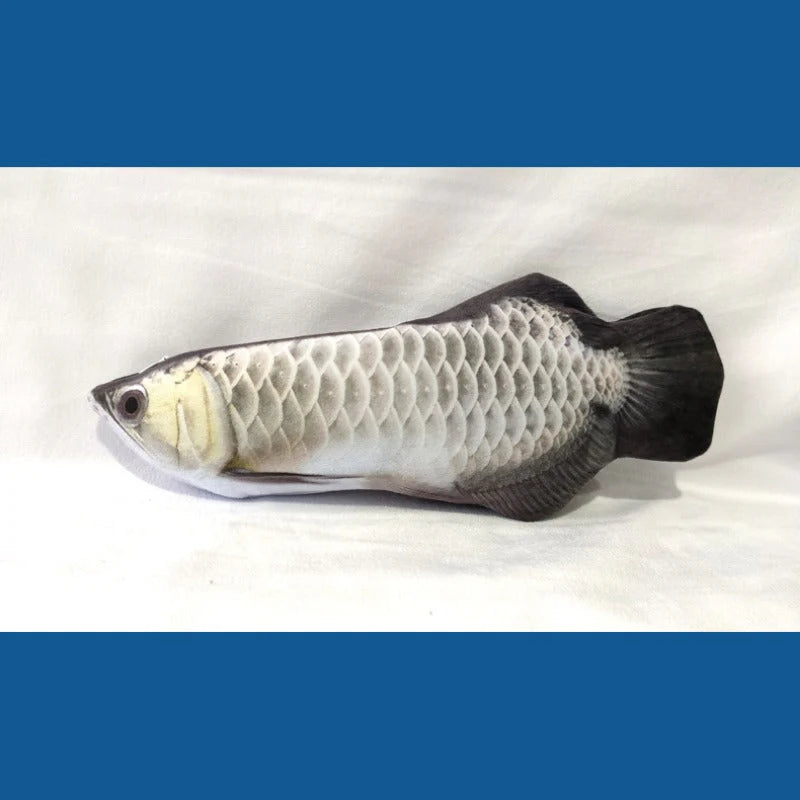 Realistic Fish Plush Toys for Cats