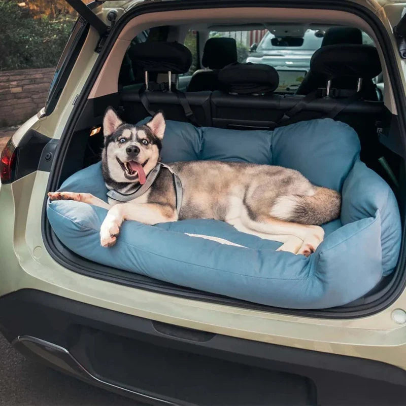 Large Dog Car Bed for Back Seat & Boot