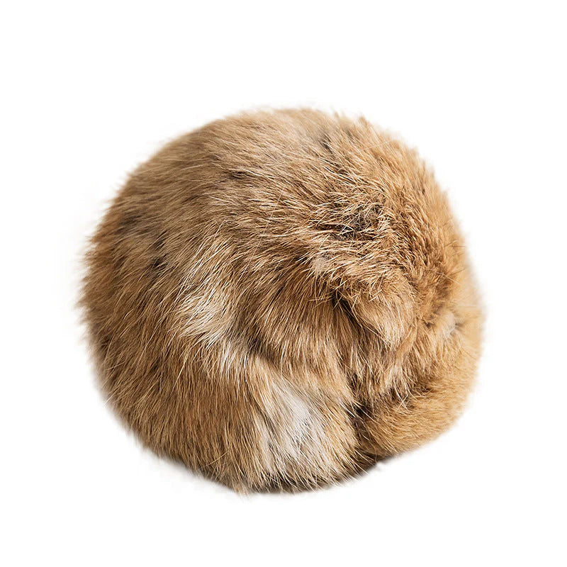 Soft Fluffy Cat Toy Ball