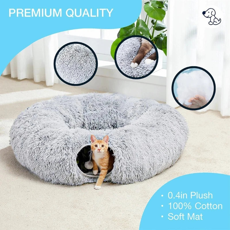 Cat Tunnel Bed