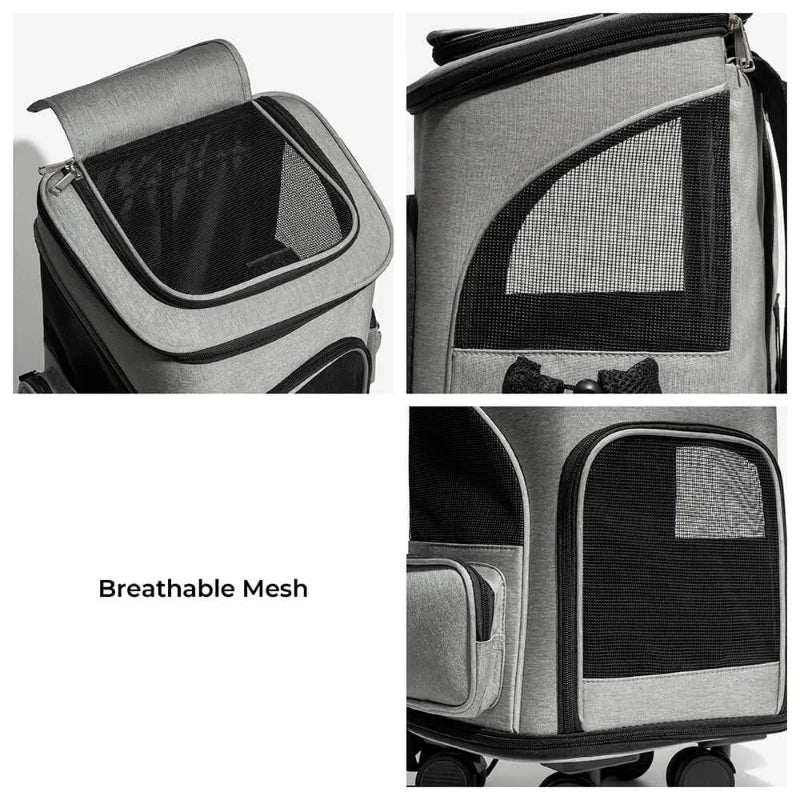 Pet Travel Bag with Wheels